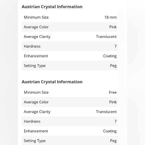 Pink Austrian Crystal Butterfly Star Shaped Pendants Necklace Set silver - Picture 8 of 15